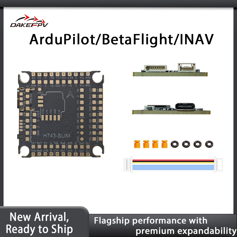 Drone Gimbal Controller - H743 SLIM 비행 컨트롤러 — X8
