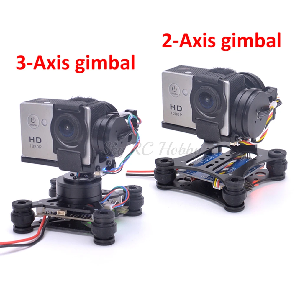 Drone Gimbal For Gopro - 경량 2 축/3 축 브러시리스 짐벌