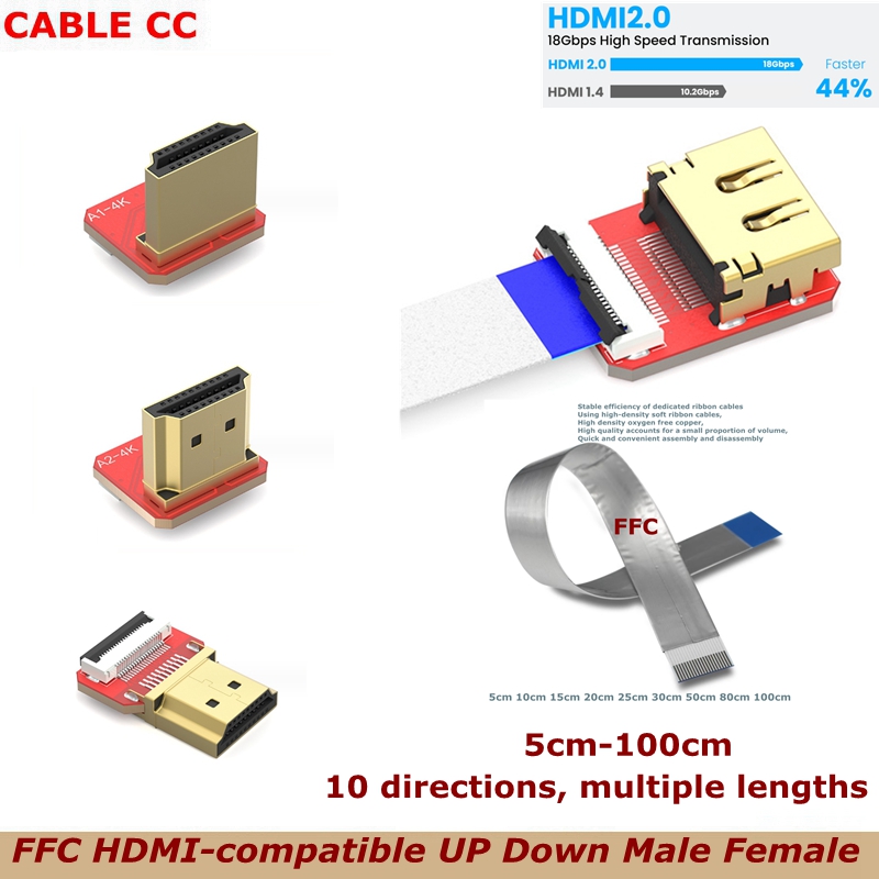 Drone Gimbal For Gopro - FPV 4K 60HZ HDMI 호환 M/F
