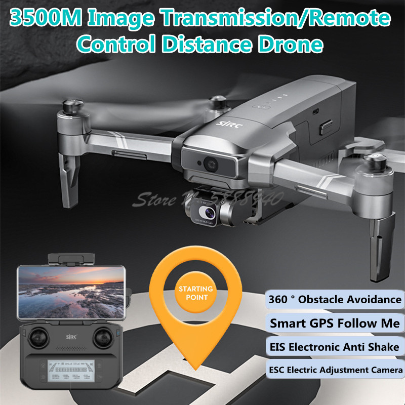 Drone Gimbal 2 Axis - 전문 공중 실제 4K GPS 나를