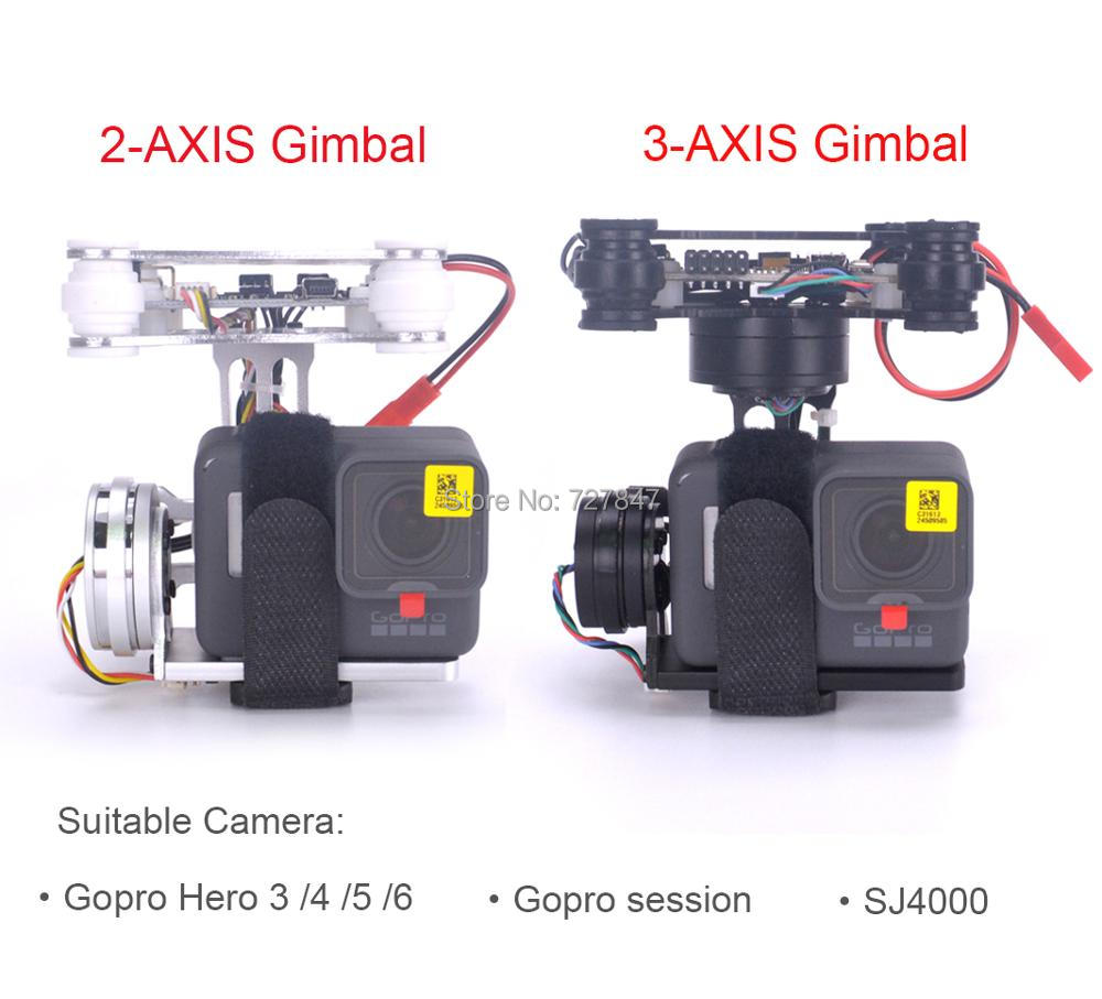 Drone Gimbal For Gopro Hero - RTF FPV 3 축/경량 2 축