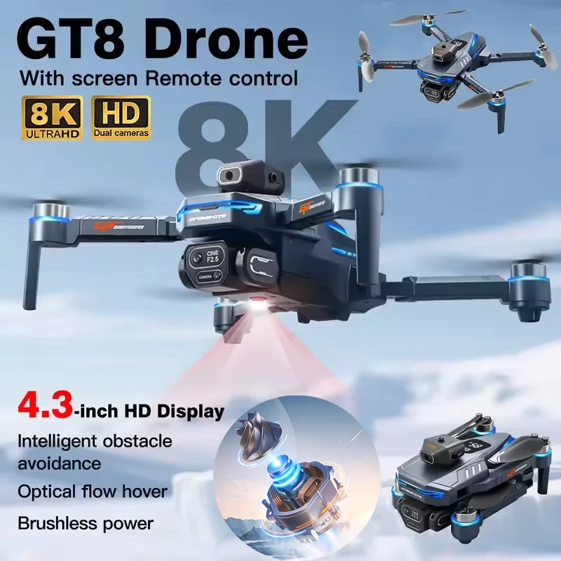 Drone Gimbal 2 Axis - ANATEL 인증 핫 신제품 드론 4K