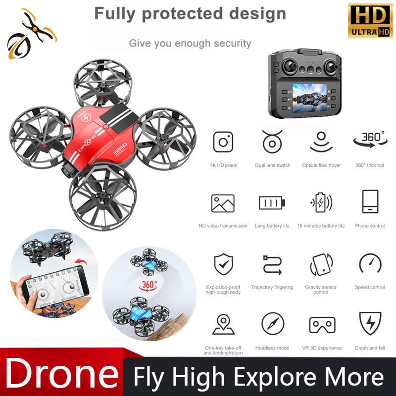 Drone Gimbal 2 Axis - NEW 미니 드론 812PRO 전문가용 HD
