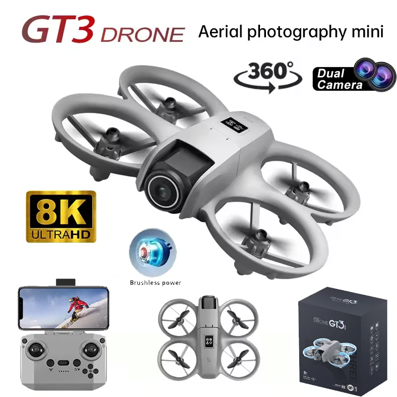 오리지널 GT3 드론 8K GPS HD 항공 사진 촬영 - Drone Gimbal 2 Axis 리뷰 및 가격