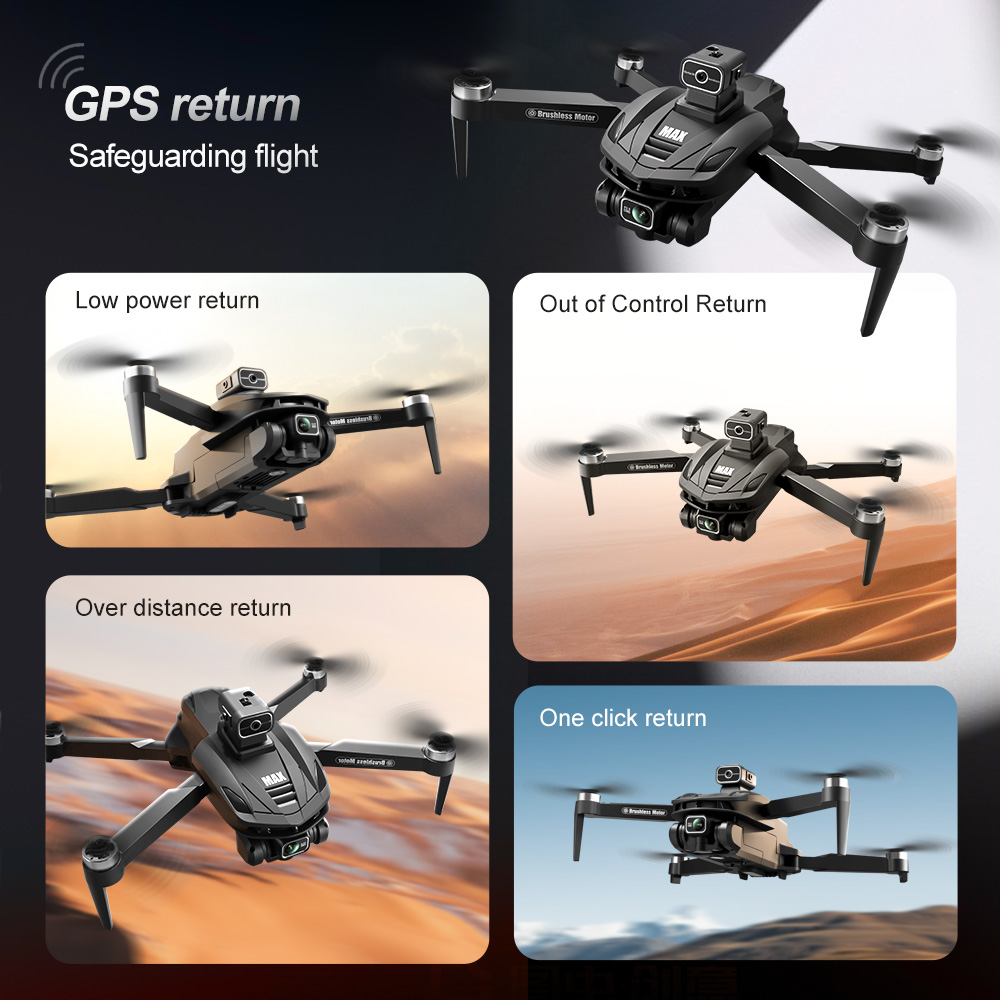 V168 PRO Max GPS 드론 8K 전문가용 HD - Drone Gimbal Brushless 리뷰 및 가격