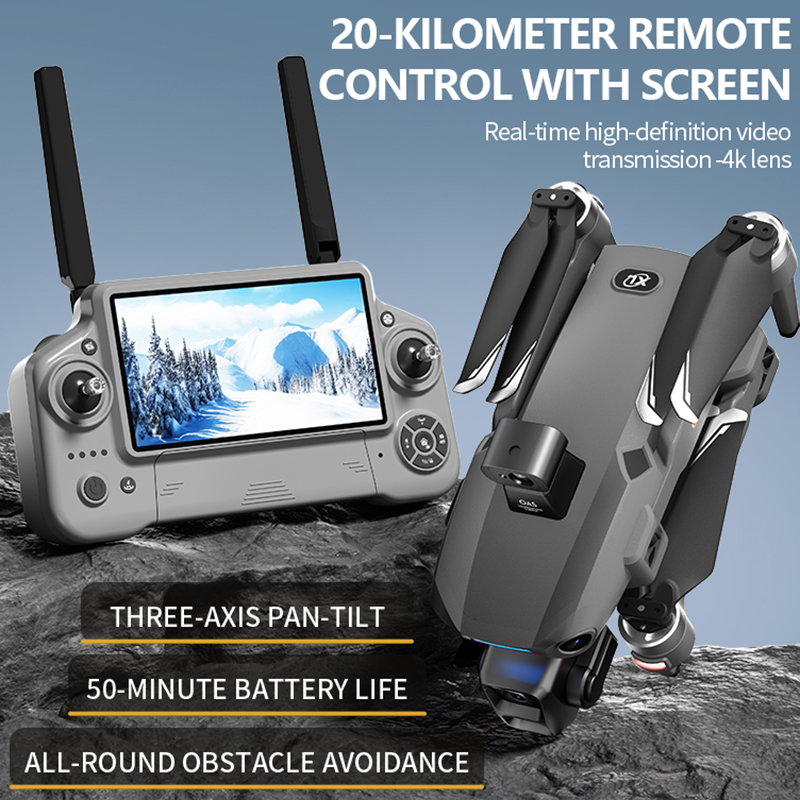 2026년형 새로운 8K 듀얼 카메라 드론, 5.5인치 - Drone Gimbal Brushless 리뷰 및 가격