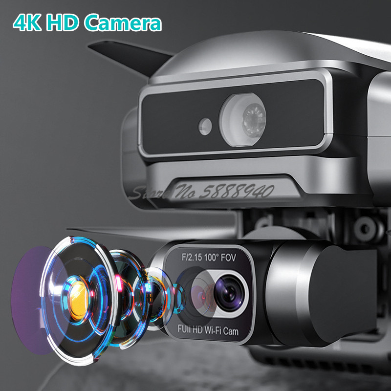 전문 공중 실제 4K GPS 나를 따르십시오 RC Qu - Drone Gimbal 2 Axis 리뷰 및 가격