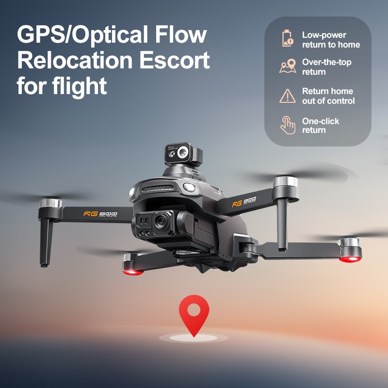 새로운 RG800 MAX 드론 1080P HD 카메라  - Drone Gimbal 2 Axis 리뷰 및 가격