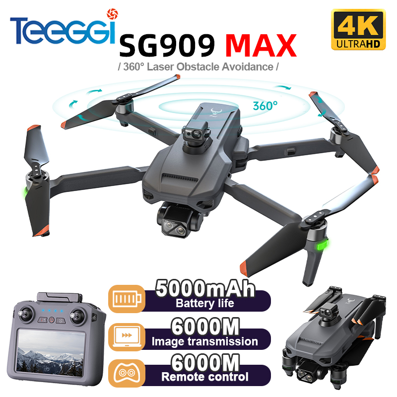 Teeggi SG909 MAX GPS 드론(4K 카메라 - Drone Gimbal Case 리뷰 및 가격