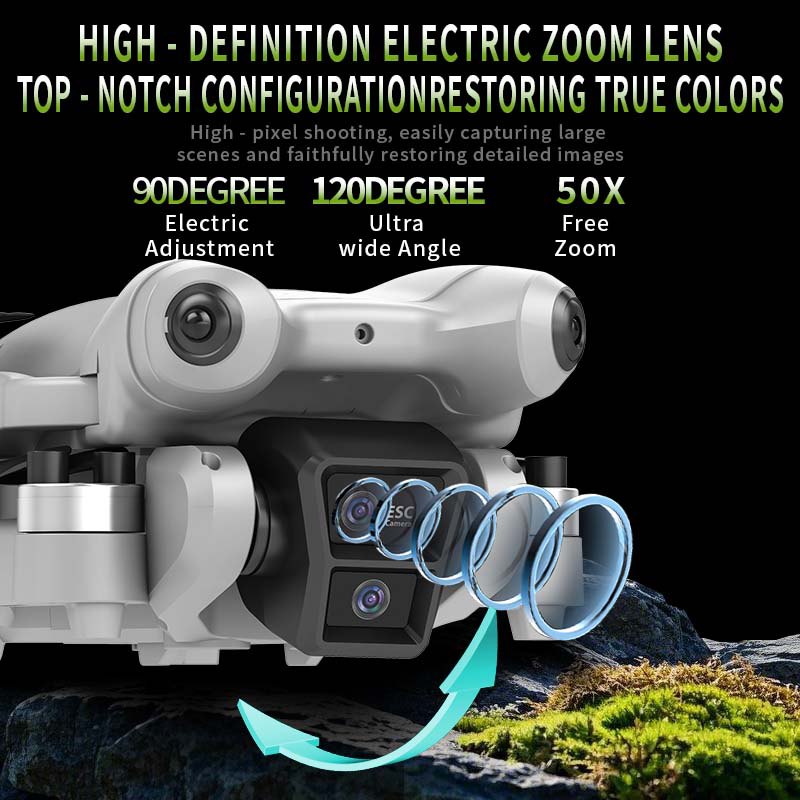 샤오미 S101 드론 8K HD 전문가용 듀얼 카메라  - Drone Gimbal Mount 리뷰 및 가격