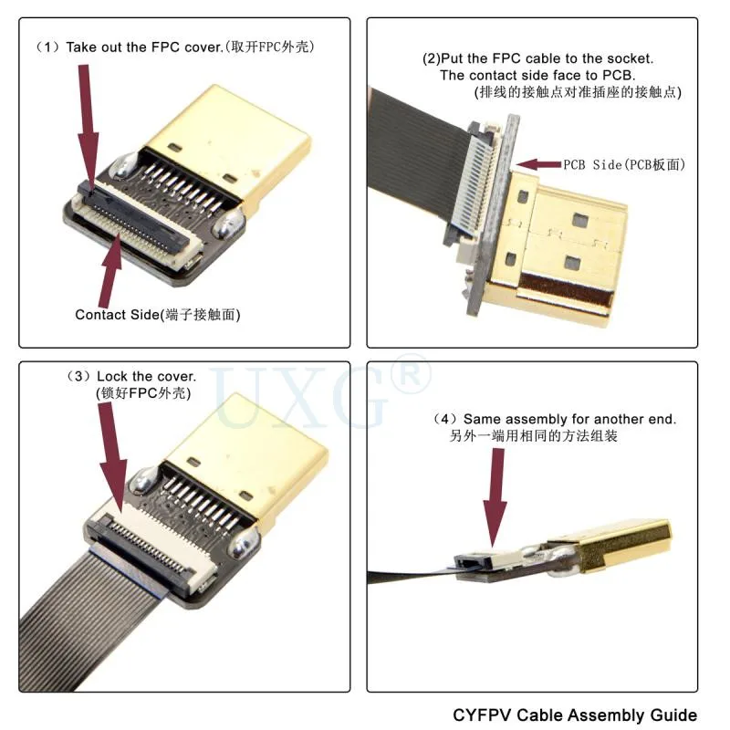FPV HDMI 호환 케이블 미니 마이크로 HDTV 어 - Drone Gimbal For Gopro 리뷰 및 가격