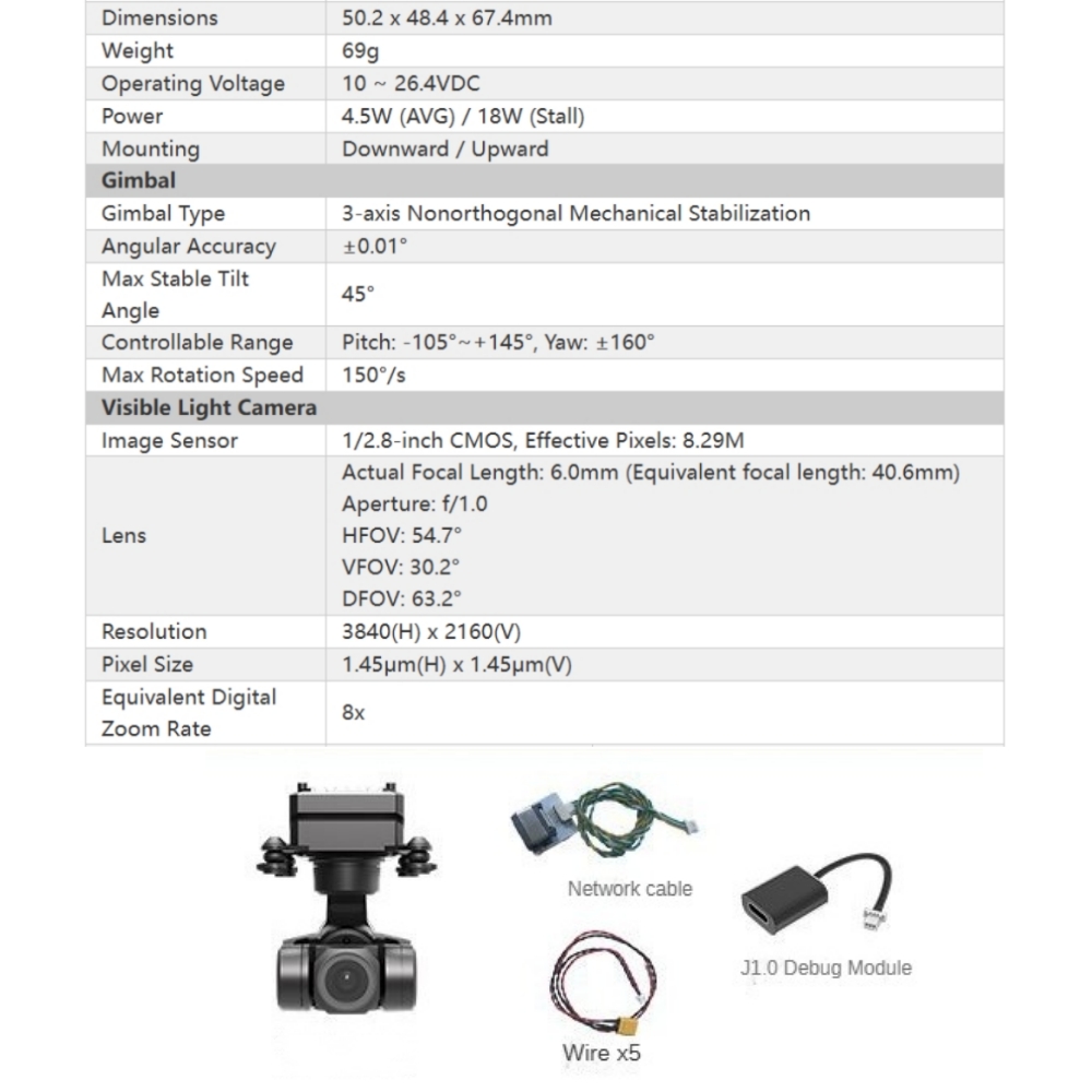 NCZOBOE는 드론 FPV Z1MINI 3축 짐벌 4 - Drone Gimbal 3 Axis 리뷰 및 가격