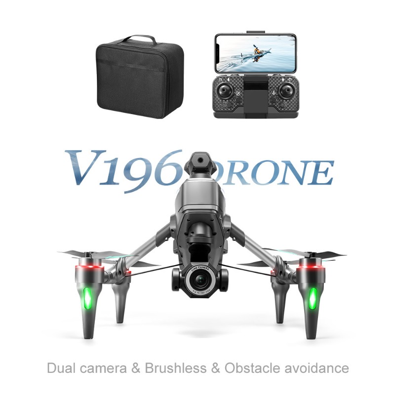 2025 V196 자동 장애물 회피 드론 8K HD 카 - Drone Gimbal 2 Axis 리뷰 및 가격