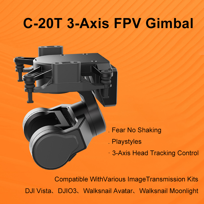 FPV 레이싱 드론용 3축 짐벌, 안정성 향상 PTZ  - Drone Gimbal 3 Axis 리뷰 및 가격