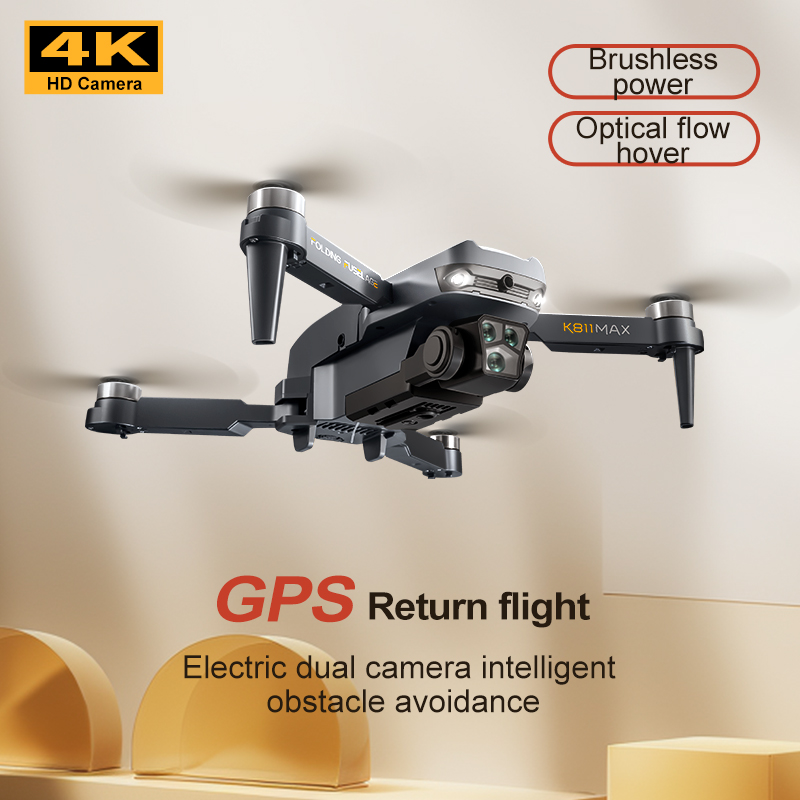K811MAX 쿼드콥터 드론: 브러시리스, GPS, 자 - Drone Gimbal Brushless 리뷰 및 가격