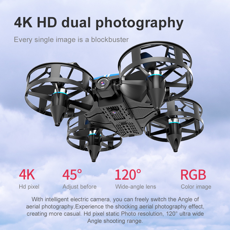 NEW 미니 드론 812PRO 전문가용 HD 항공 드론 - Drone Gimbal 2 Axis 리뷰 및 가격